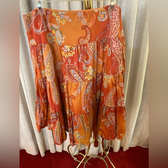 Chaps Dresses & Skirts - Chaps Size Large Paisley Skirt